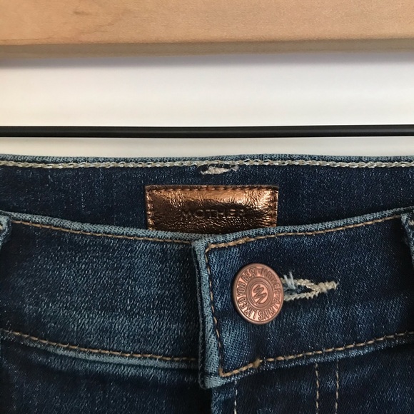 MOTHER The Swooner Rascal Don't Mind Me Ankle Jean Size 26 - Picture 7 of 10